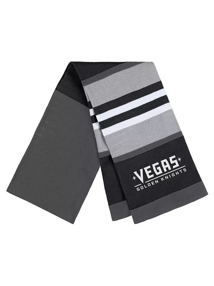 Женский комплект перчаток и шарфа Vegas Golden Knights Stripe WEAR by Erin Andrews — изображение 3 из 3