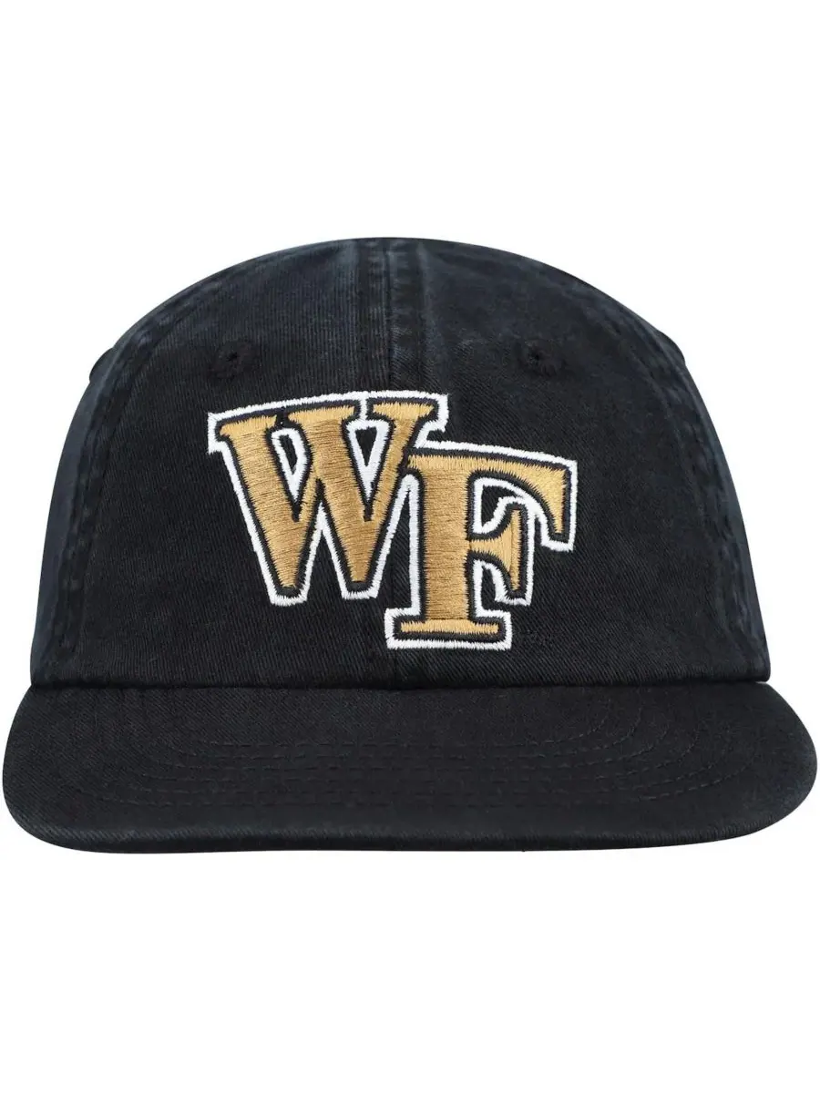 Top of the World Детская мини-шапка Black Wake Forest Demon Deacons Mini Me Flex для мальчиков и — изображение 2 из 4, черный