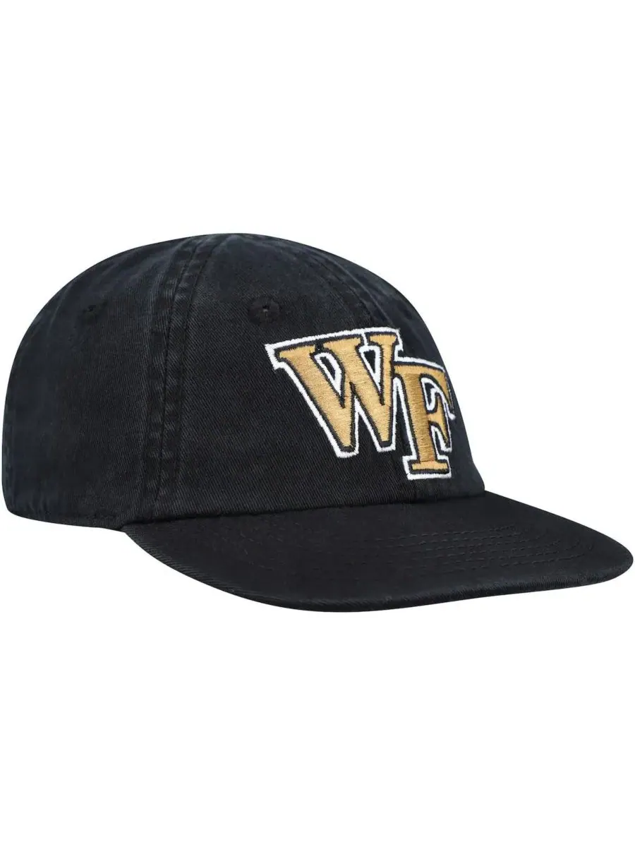 Top of the World Детская мини-шапка Black Wake Forest Demon Deacons Mini Me Flex для мальчиков и — изображение 3 из 4, черный