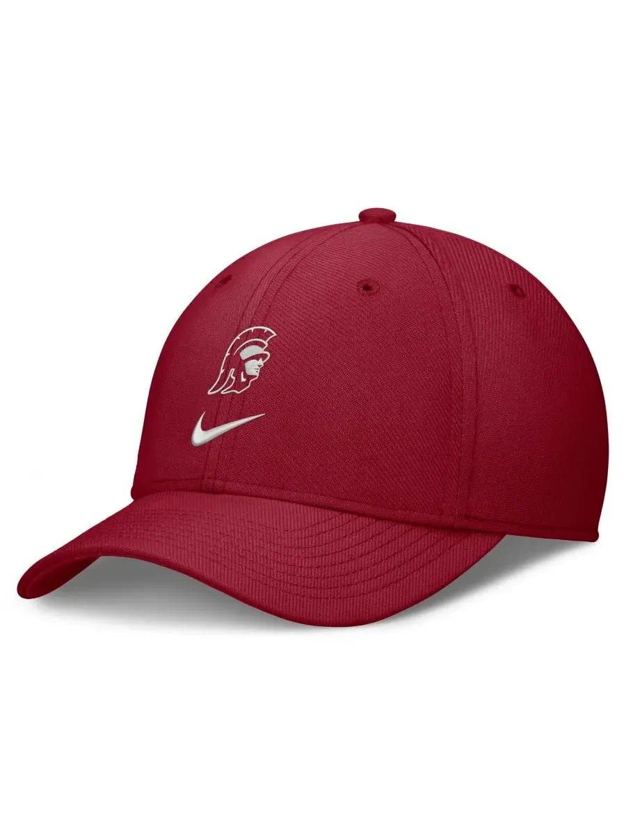 Кепка USC Trojans Rise On-Field Swoosh Flex Dri-FIT от Nike — изображение 1 из 4, красный