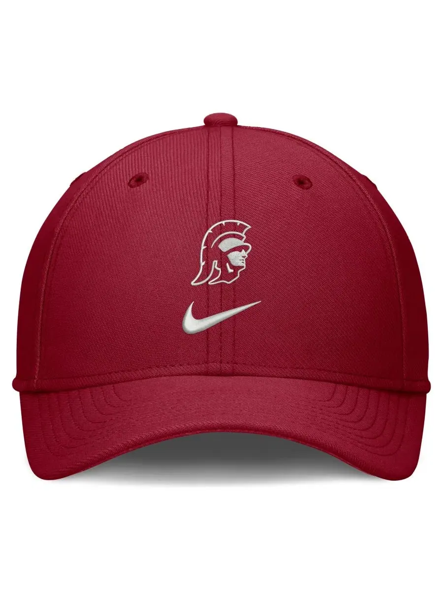 Кепка USC Trojans Rise On-Field Swoosh Flex Dri-FIT от Nike — изображение 2 из 4, красный