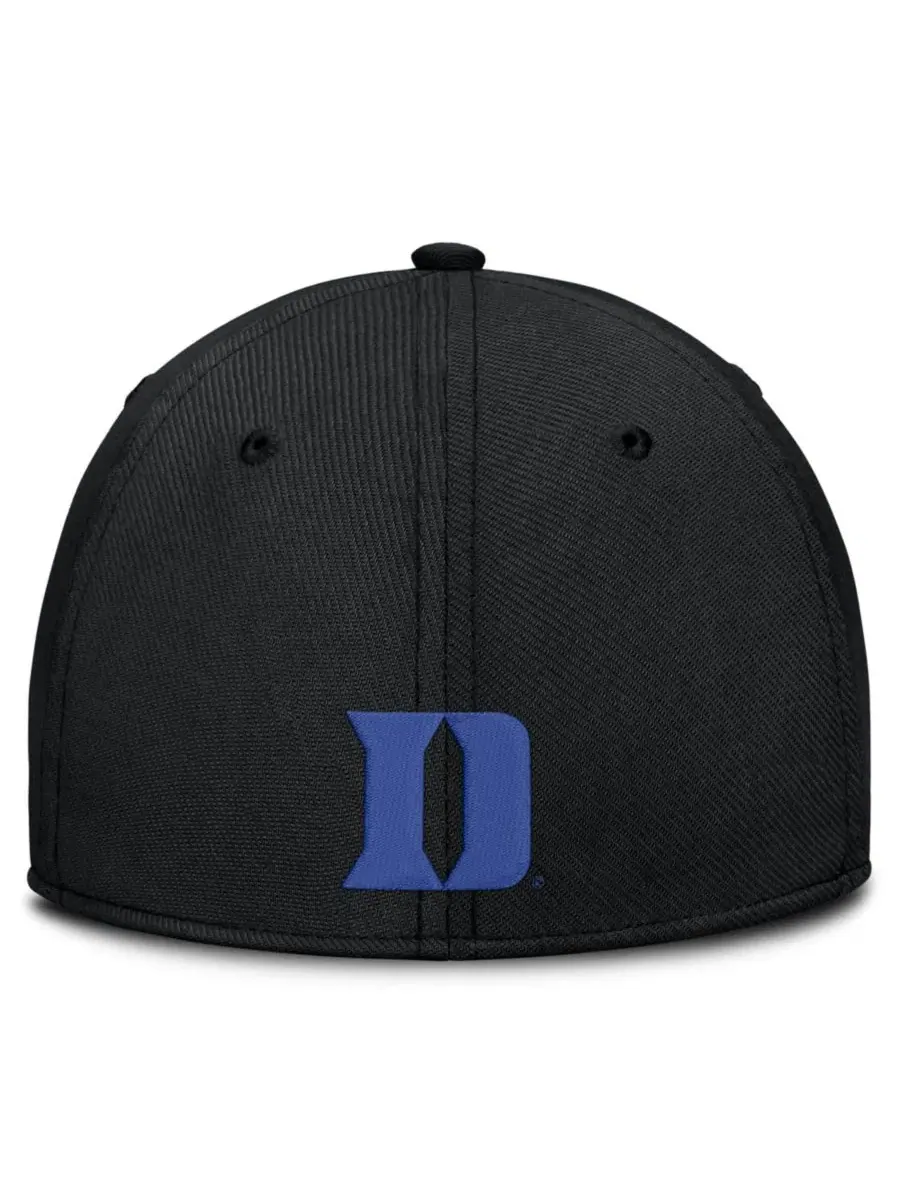 Кепка Nike Game Day Rise Swoosh Flex Hat — изображение 2 из 4, черный