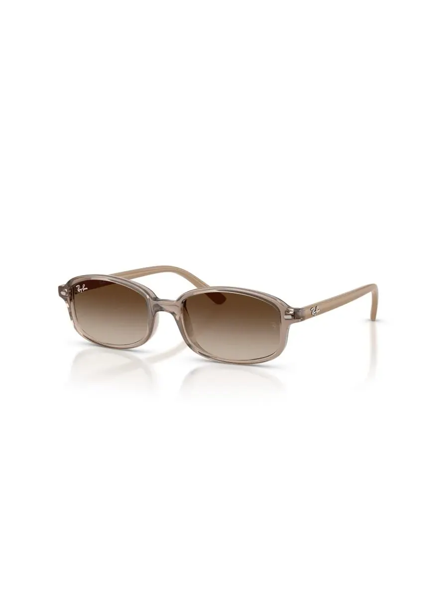 Детские квадратные солнцезащитные очки, RB9131S Ray-Ban Jr — изображение 1 из 7, прозрачный бежевый
