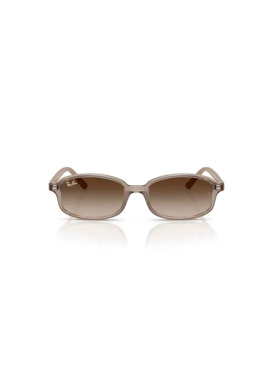 Детские квадратные солнцезащитные очки, RB9131S Ray-Ban Jr — изображение 3 из 7, прозрачный бежевый