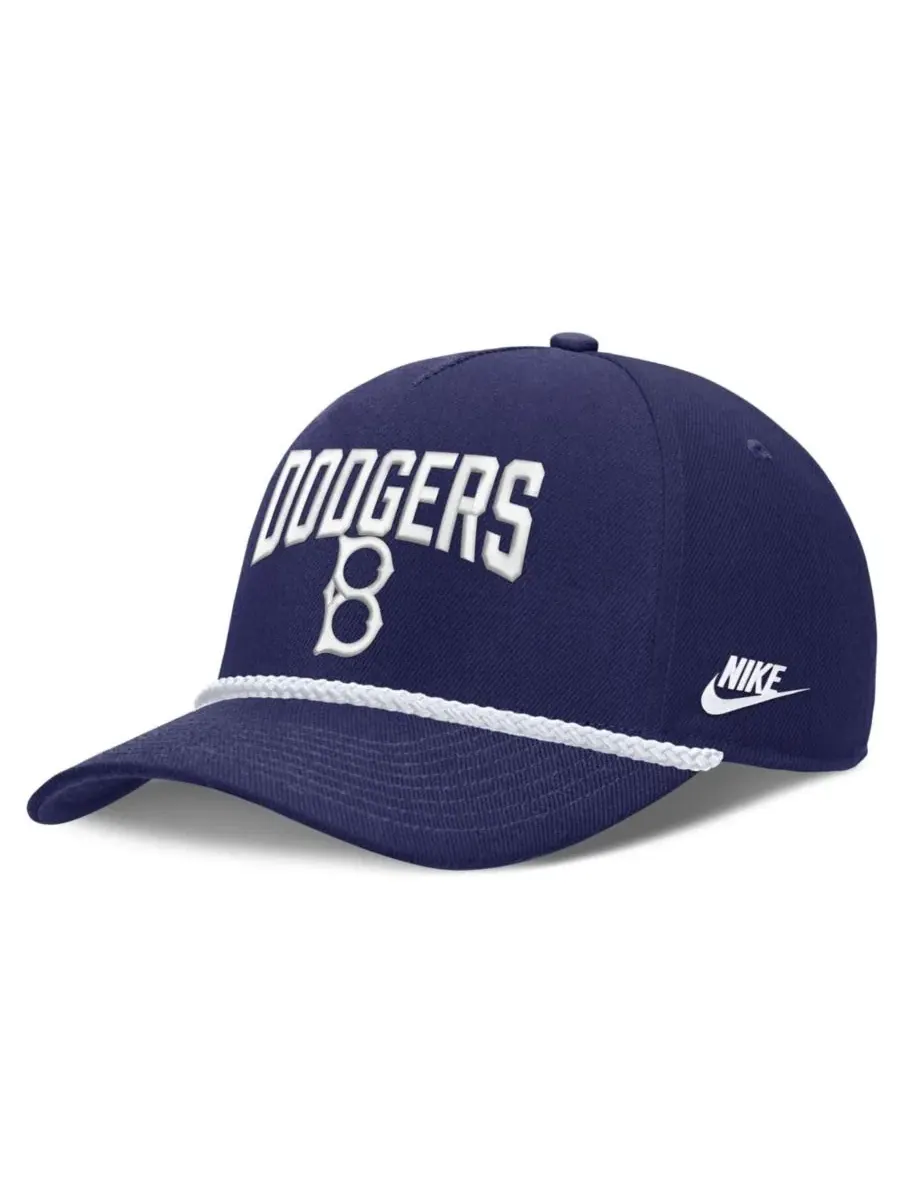 Бейсболка Nike с вышивкой Brooklyn Dodgers — изображение 1 из 4, королевский