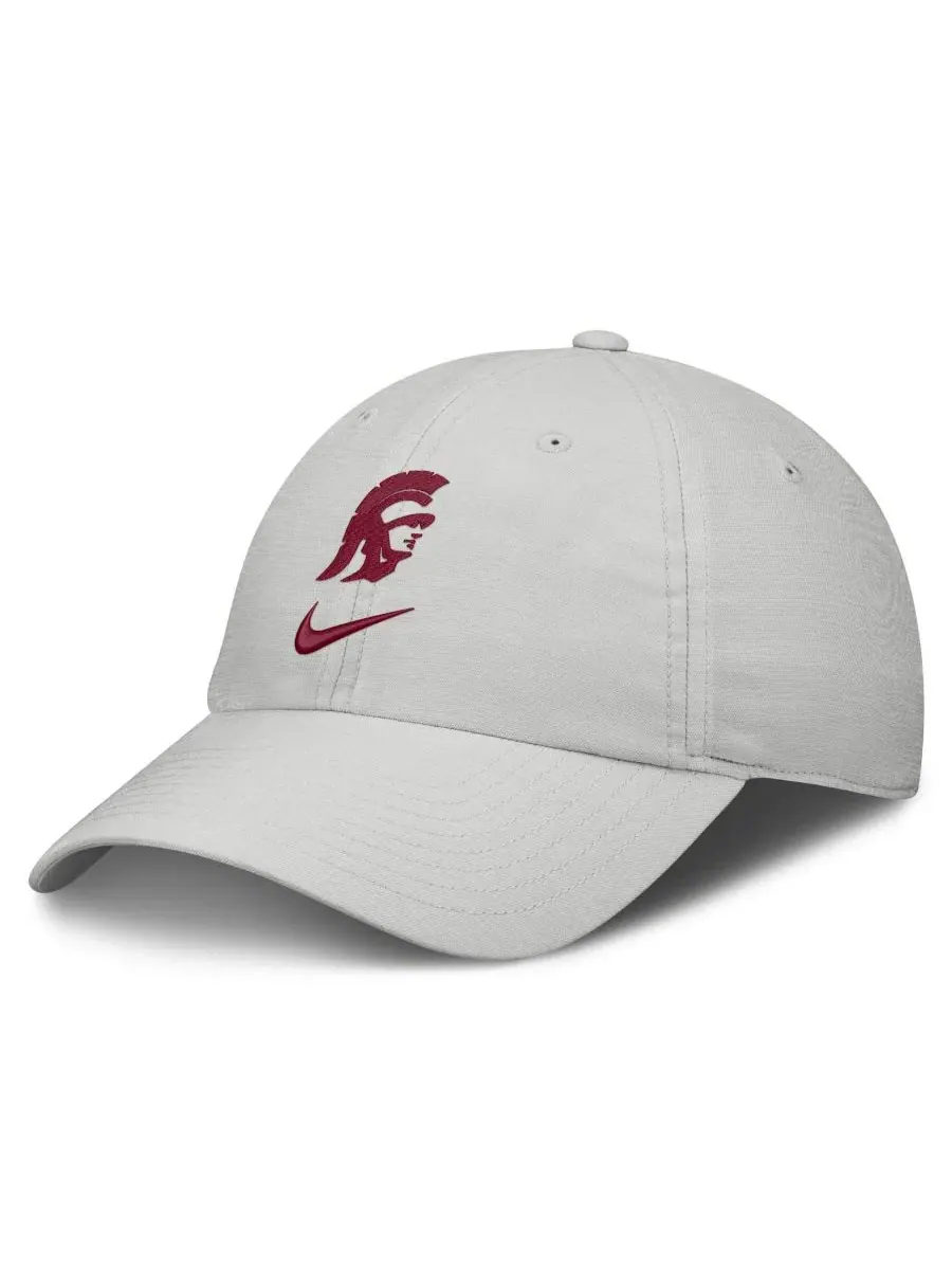 Бейсболка Nike USC Trojans 2026 On-Field Gameday Club — изображение 1 из 4, серый
