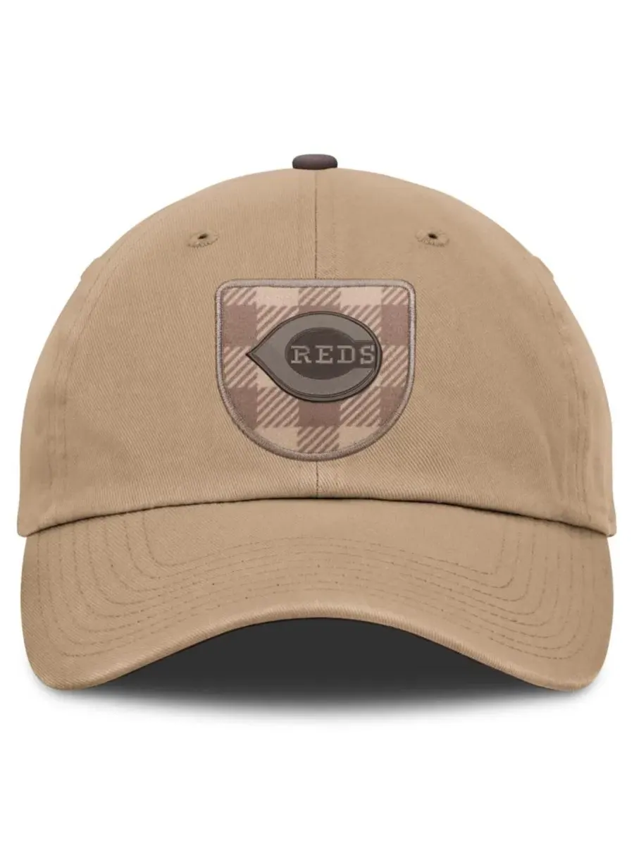 Кепка Cincinnati Reds Statement Club с регулируемым ремешком Nike — изображение 2 из 5, коричневый