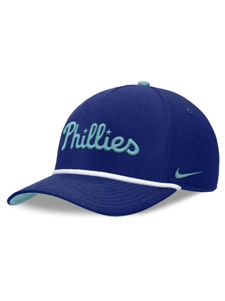 Мужская регулируемая бейсболка Royal Philadelphia Phillies ко Дню отца Nike — изображение 3 из 4, королевский