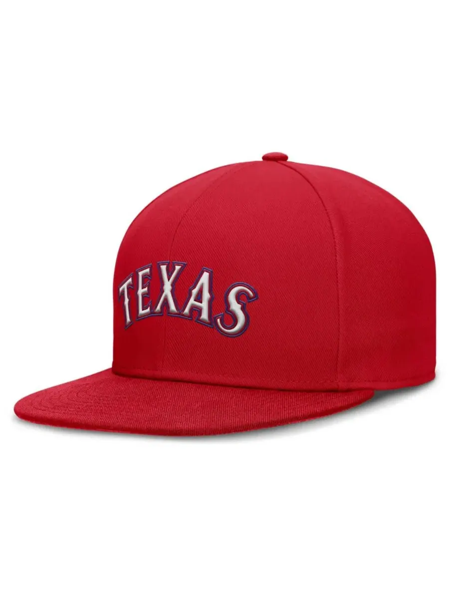 Бейсболка Nike с надписью Texas Rangers — изображение 1 из 4, красный