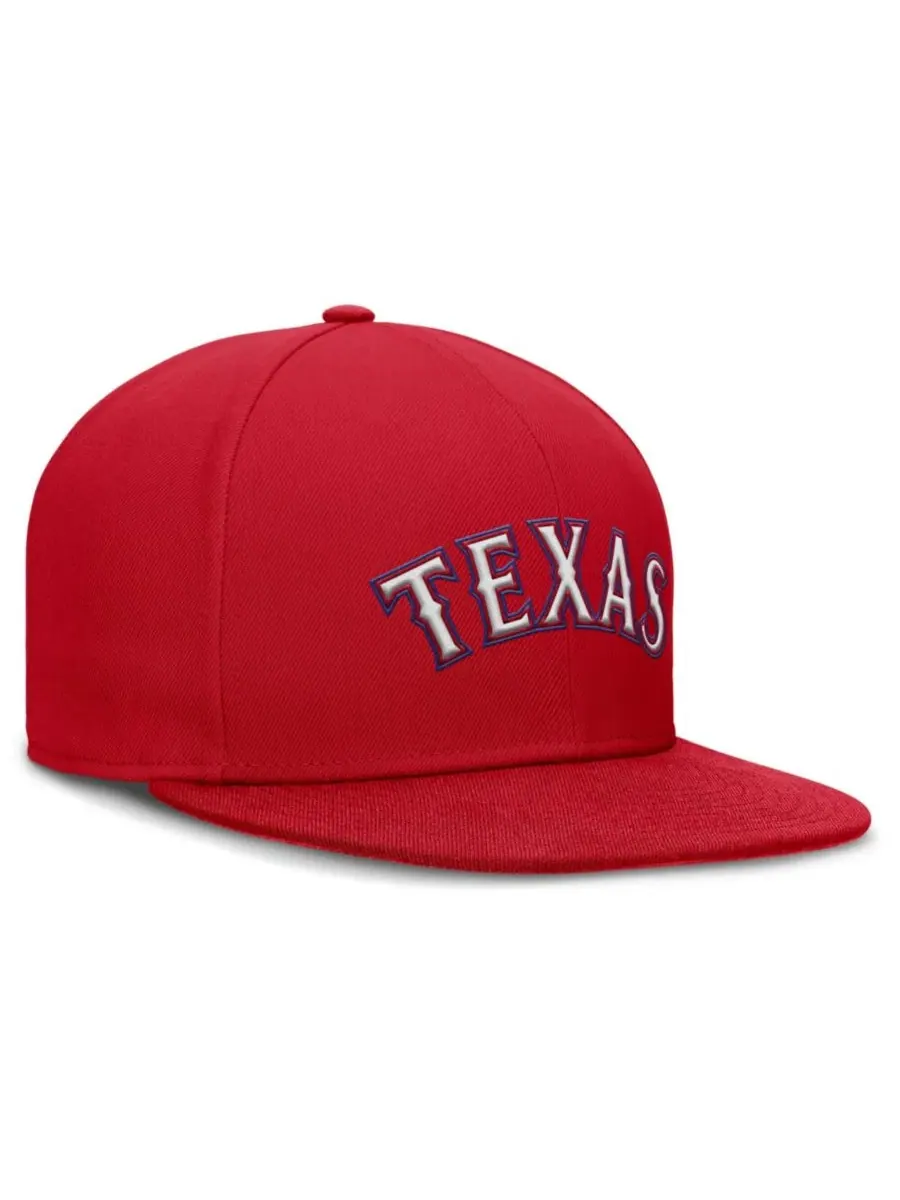 Бейсболка Nike с надписью Texas Rangers — изображение 3 из 4, красный