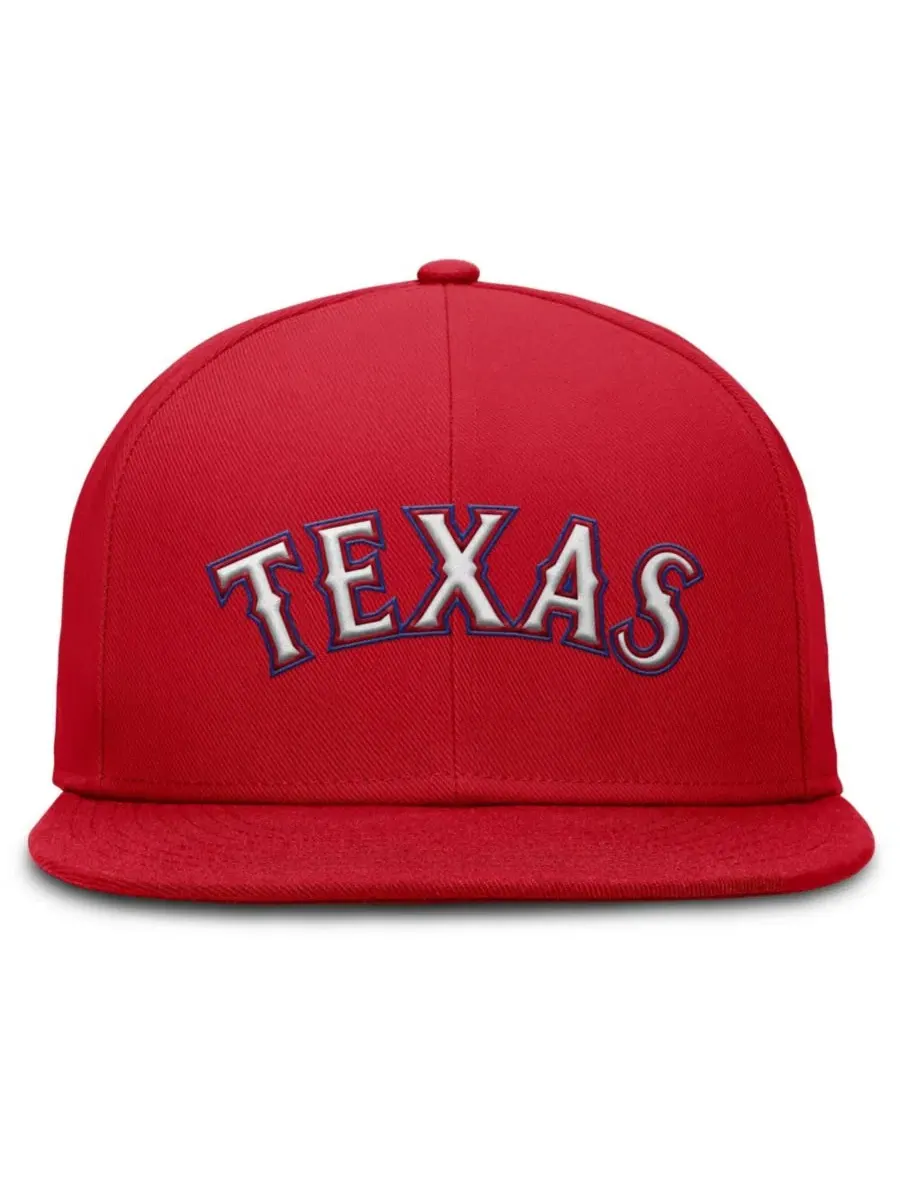 Бейсболка Nike с надписью Texas Rangers — изображение 4 из 4, красный