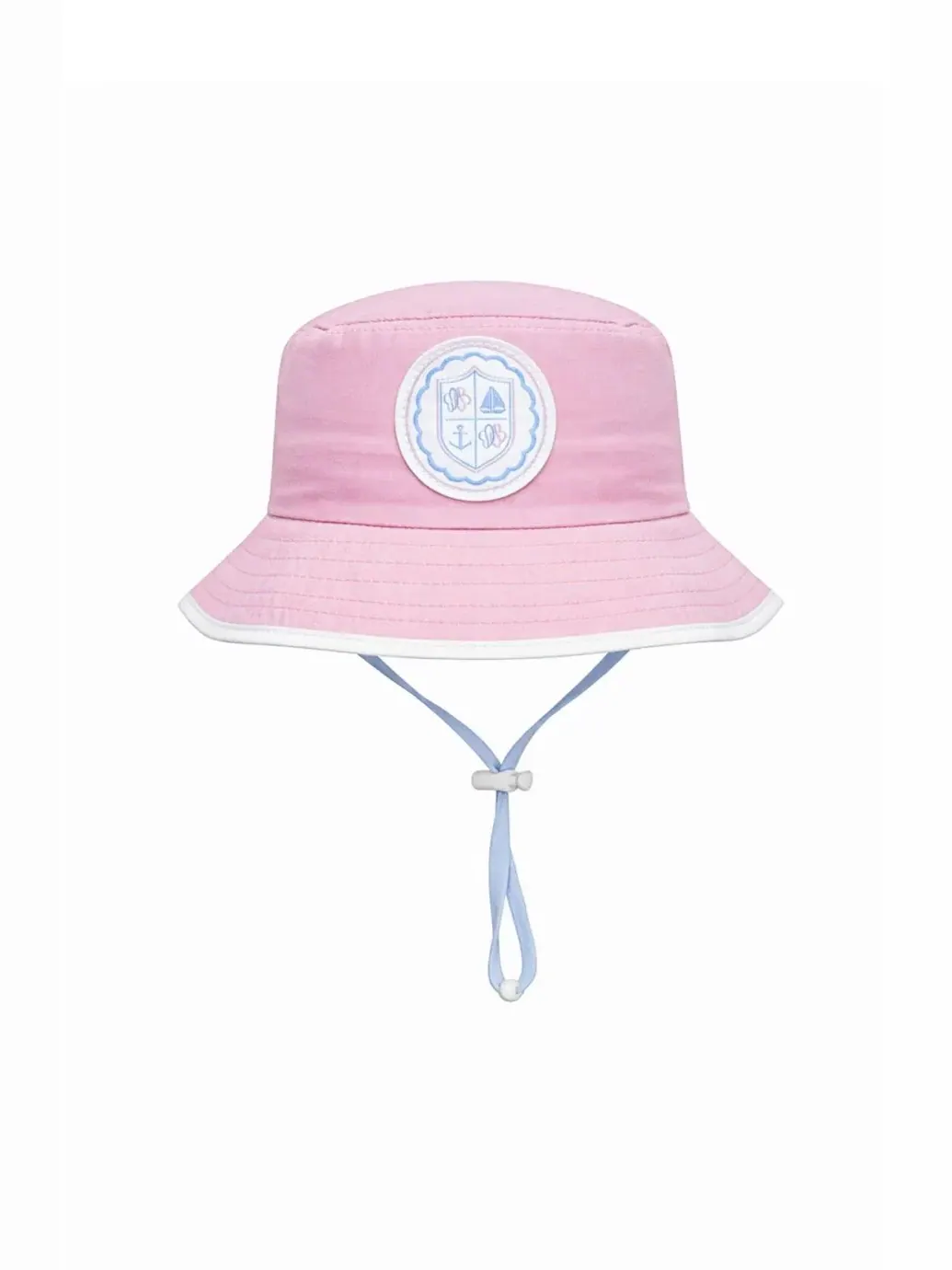 Панама с принтом Coastal Crest Bucket Hat Bits & Bows — изображение 1 из 5, розовый