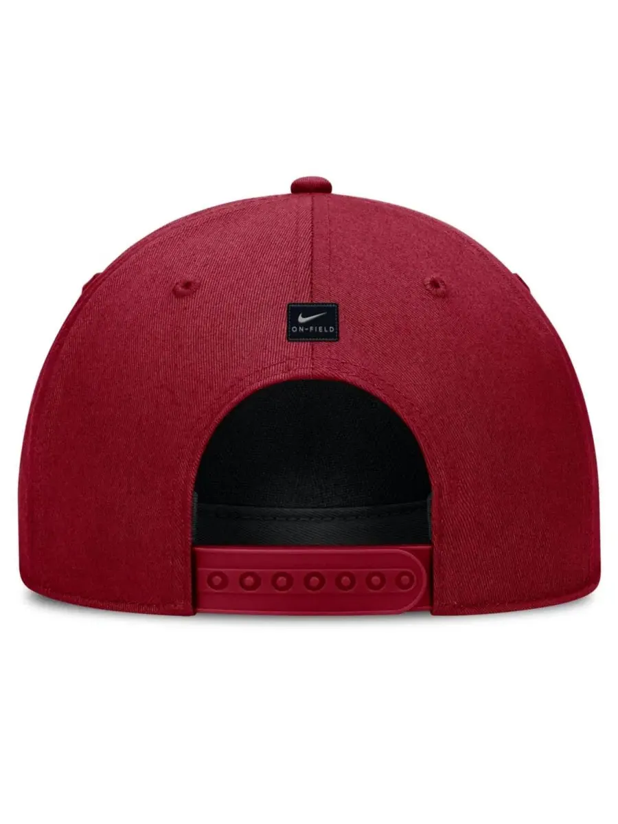 Бейсболка Nike Rope Rise с вышивкой Stanford Cardinal — изображение 4 из 4, красный
