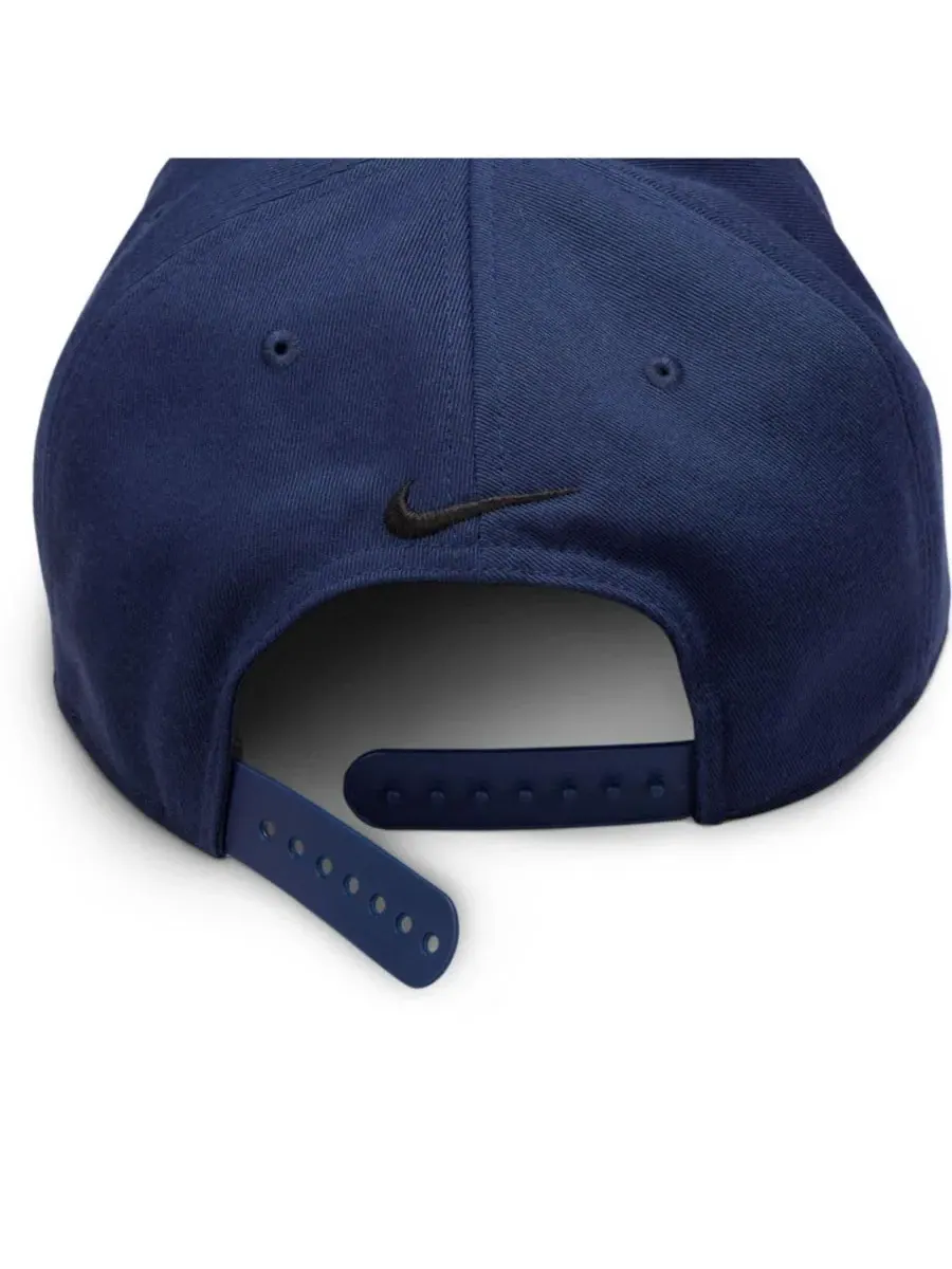 Кепка-снепбек Nike Retro Pro с плоским козырьком — изображение 5 из 5, темно-синий