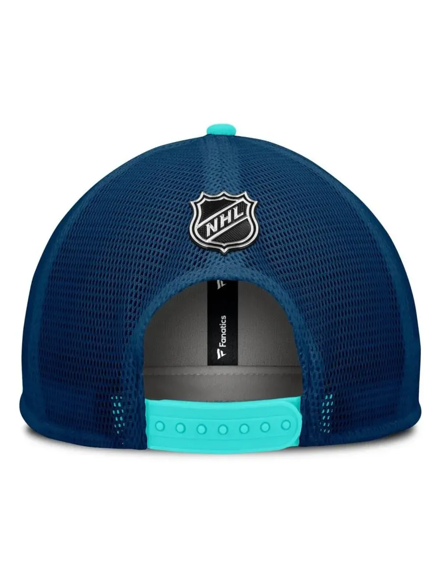 Fanatics Мужская кепка-тракер Seattle Kraken Authentic Pro Hometown Rink Foam Trucker Snapback — изображение 3 из 4