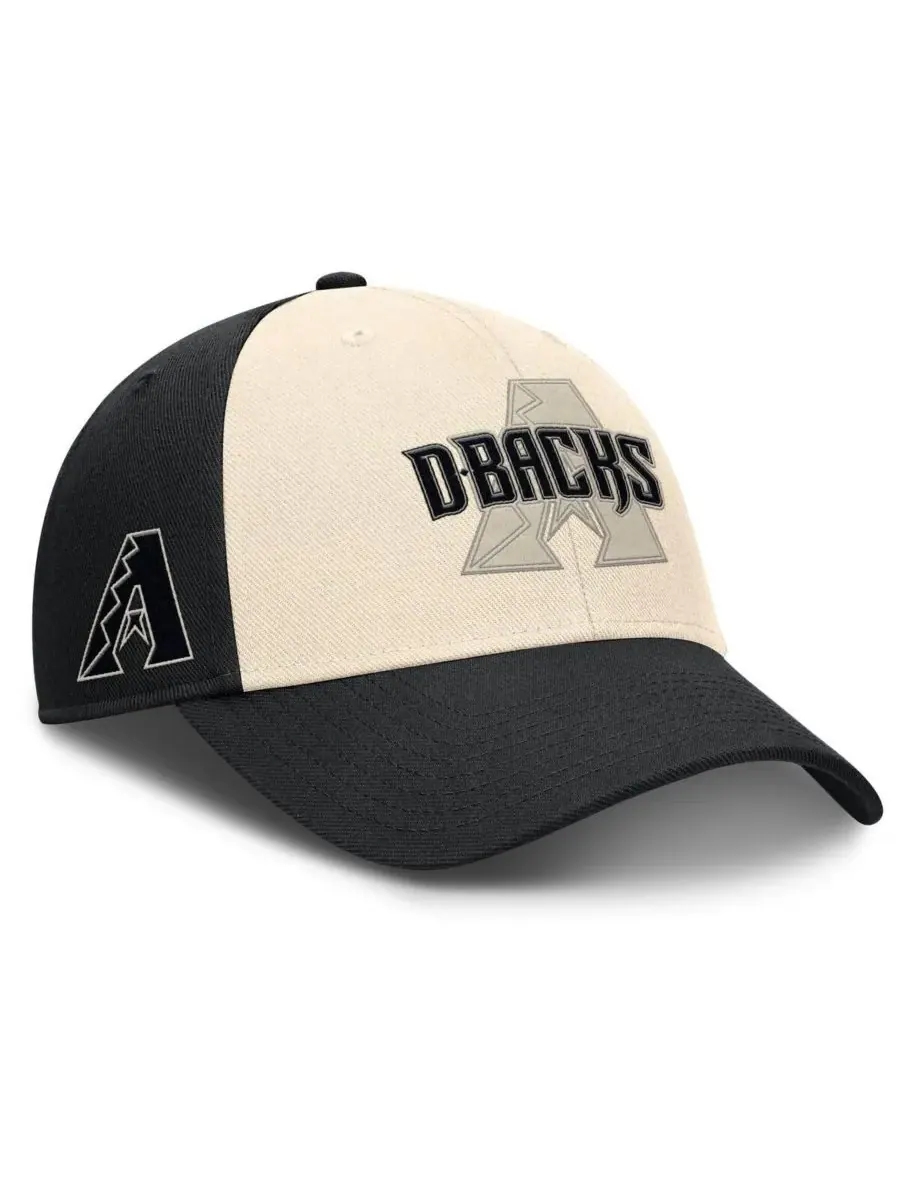 Nike Мужская регулируемая бейсболка Arizona Diamondbacks Statement Club Performance — изображение 1 из 4, черный натуральный