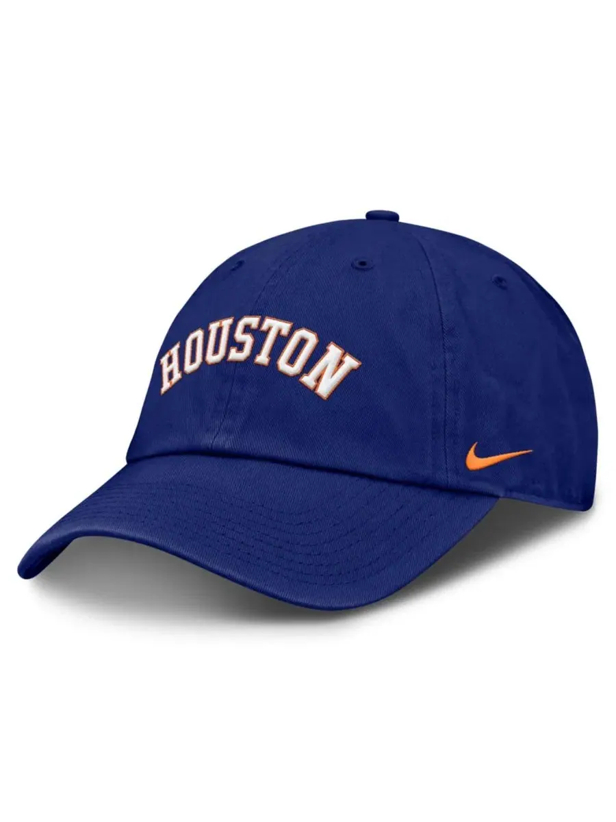 Кепка Nike с вышивкой Houston Astros — изображение 1 из 4, королевский