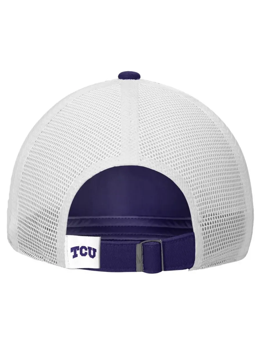 Nike Мужская фиолетовая регулируемая бейсболка TCU Horned Frogs On-Field Club — изображение 2 из 2, фиолетовый
