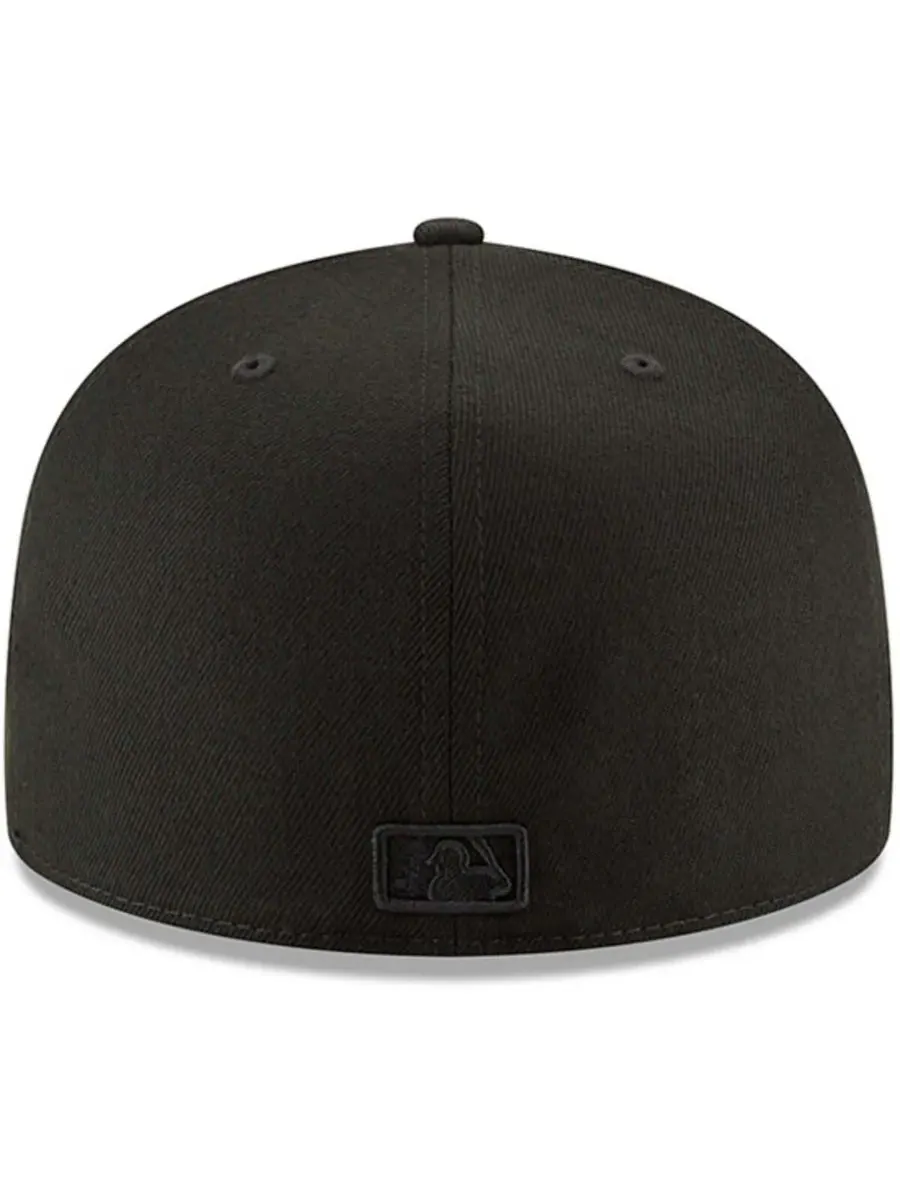 New Era Мужская черная бейсболка Cincinnati Reds Basic 59FIFTY с основным логотипом — изображение 2 из 4, черный