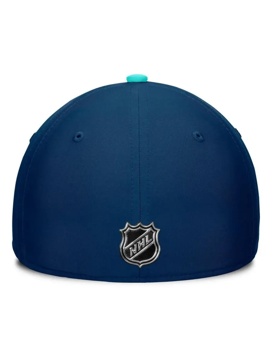 Fanatics Мужская бейсболка Seattle Kraken Authentic Pro Rink Flex Hat глубокого — изображение 4 из 4