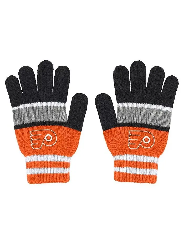 Женский комплект перчаток и шарфа Philadelphia Flyers Stripe WEAR by Erin Andrews — изображение 3 из 3