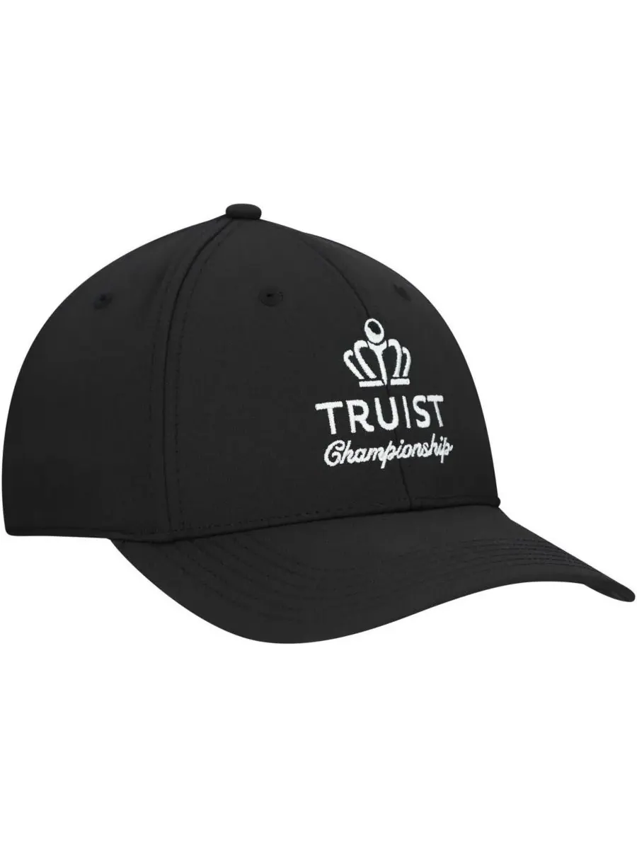Ahead Мужская черная регулируемая кепка Truist Championship Stratus Tech — изображение 3 из 4, черный
