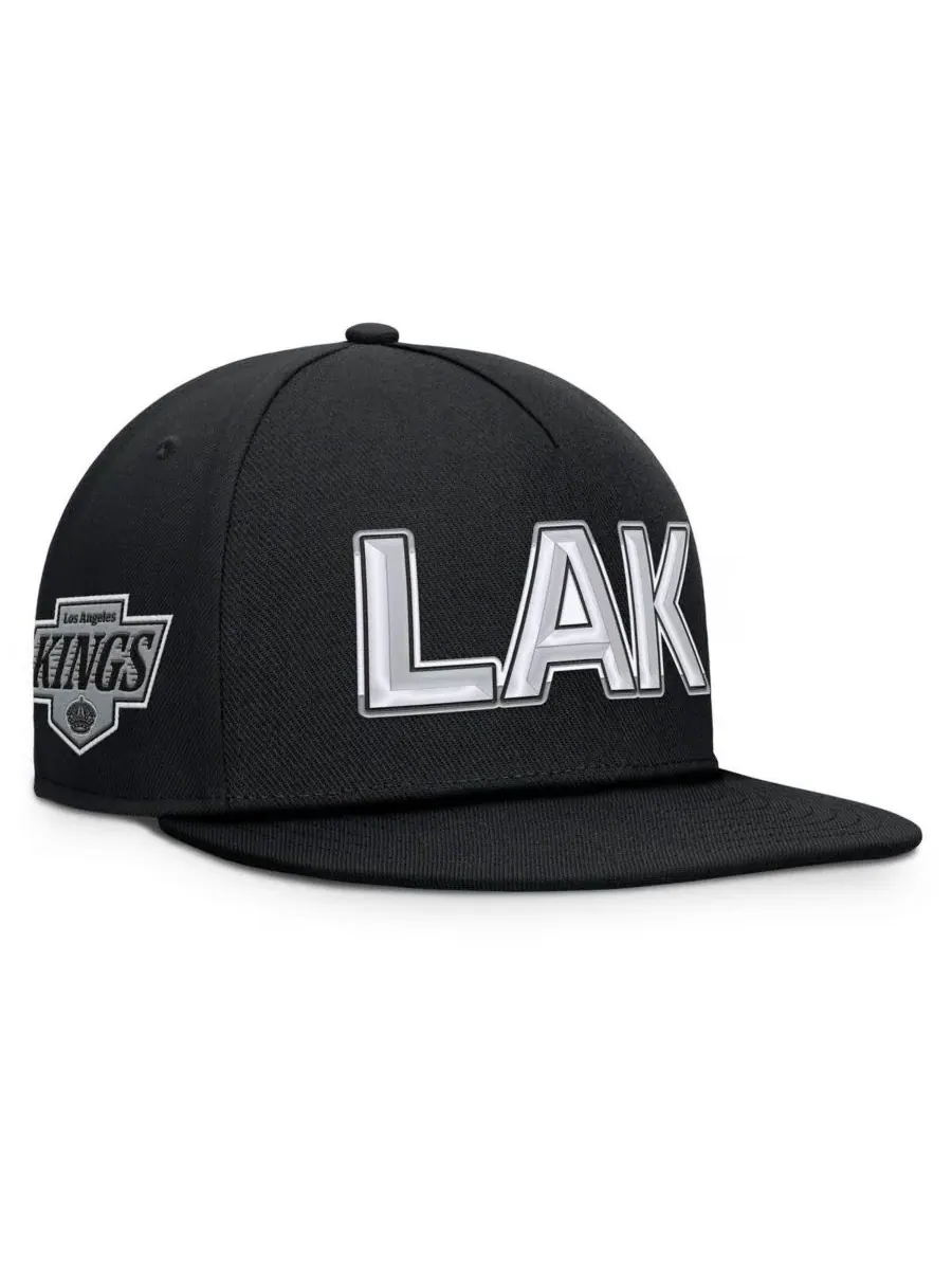 Fanatics Мужская черная бейсболка Los Angeles Kings с аутентичным кодом команды Pro Rink — изображение 1 из 4, черный