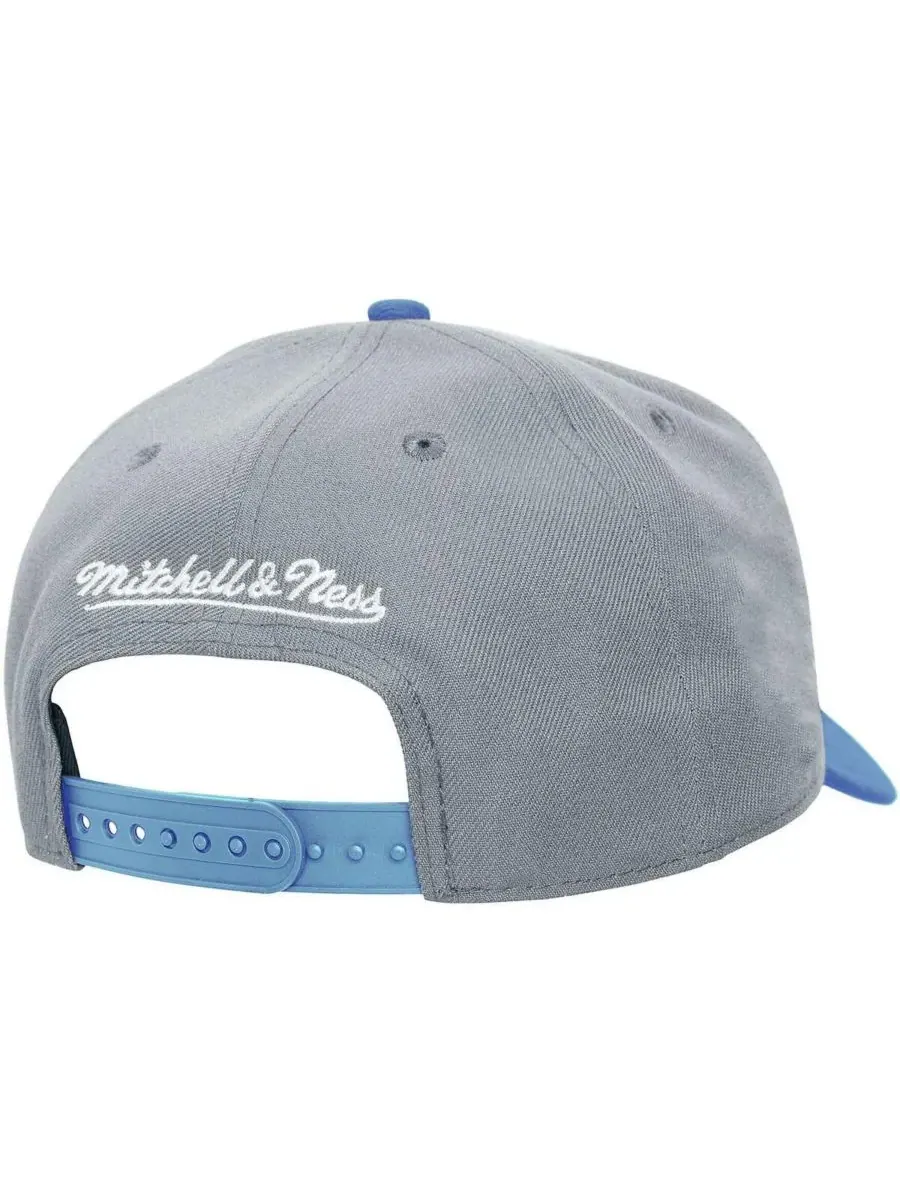 Mitchell & Ness Мужская и женская серая регулируемая бейсболка Los Angeles Angels Basic Coop Pro — изображение 2 из 2, серый