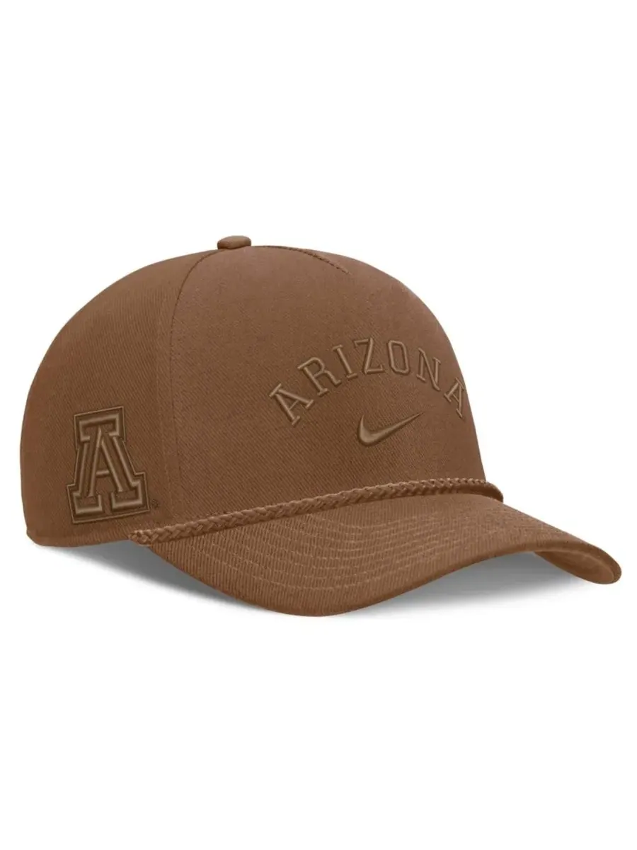 Бейсболка Nike Campus Prep Tonal Rope Rise — изображение 3 из 4, бежевый