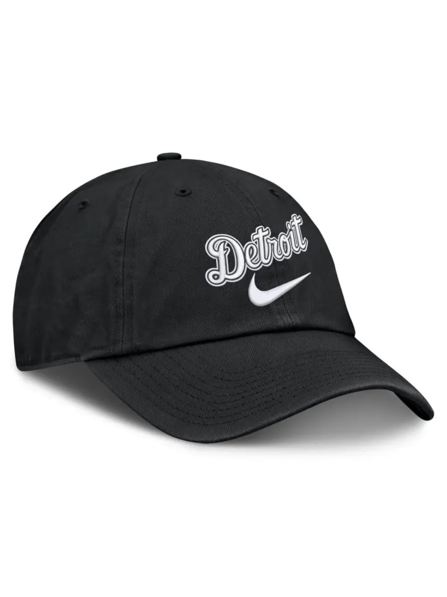 Бейсболка с вышивкой Detroit Tigers Nike — изображение 3 из 4, черный