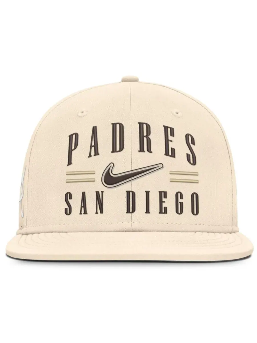 Кепка Nike San Diego Padres True Dri-FIT AeroBill Fitted — изображение 2 из 5, прозрачный