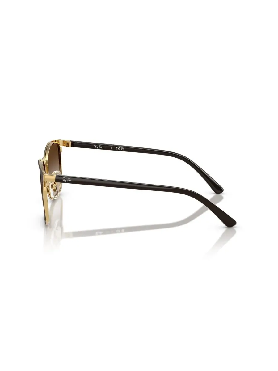 Детские солнцезащитные очки, RB9551S (для детей 7-10 лет) Ray-Ban Jr — изображение 6 из 6, коричневый