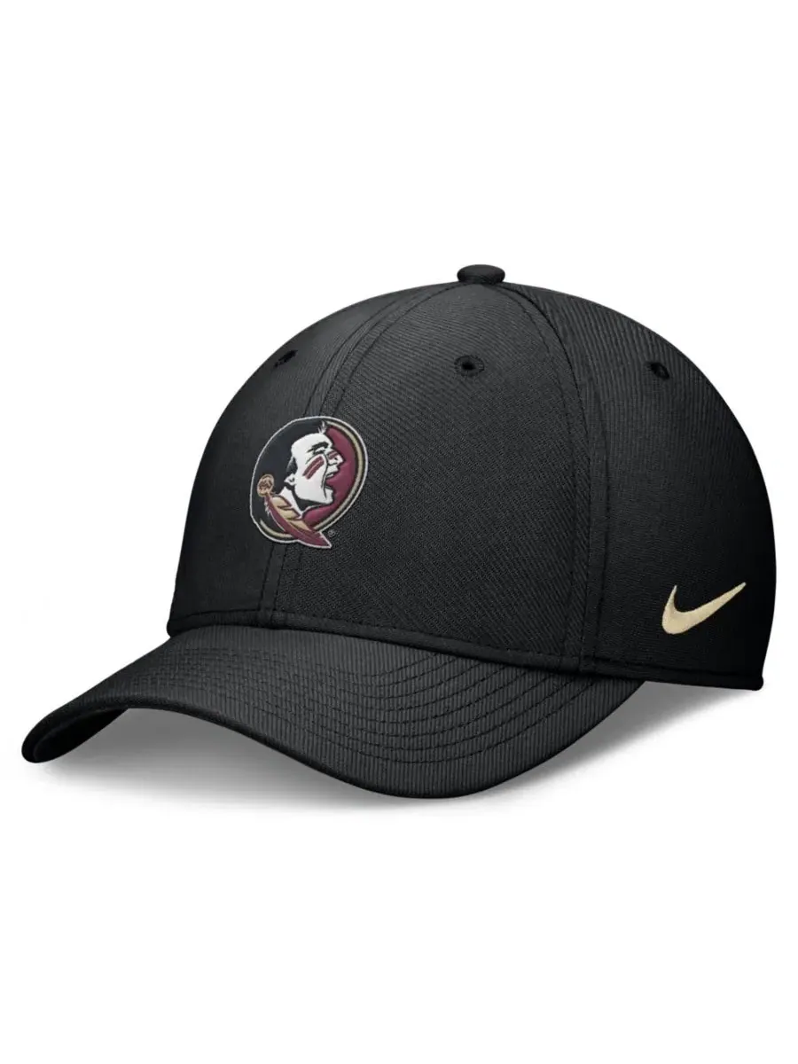 Кепка Nike с вышивкой Florida State Seminoles — изображение 1 из 4, черный