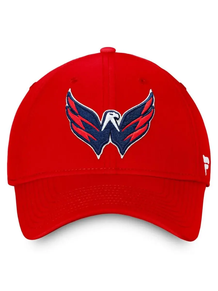 Fanatics Мужская красная кепка Washington Capitals с основным логотипом — изображение 4 из 4, красный