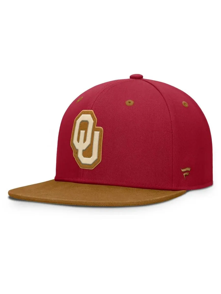 Fanatics Мужская бейсболка Oklahoma Sooners NoBo малиново-коричневого цвета — изображение 1 из 4, коричневый