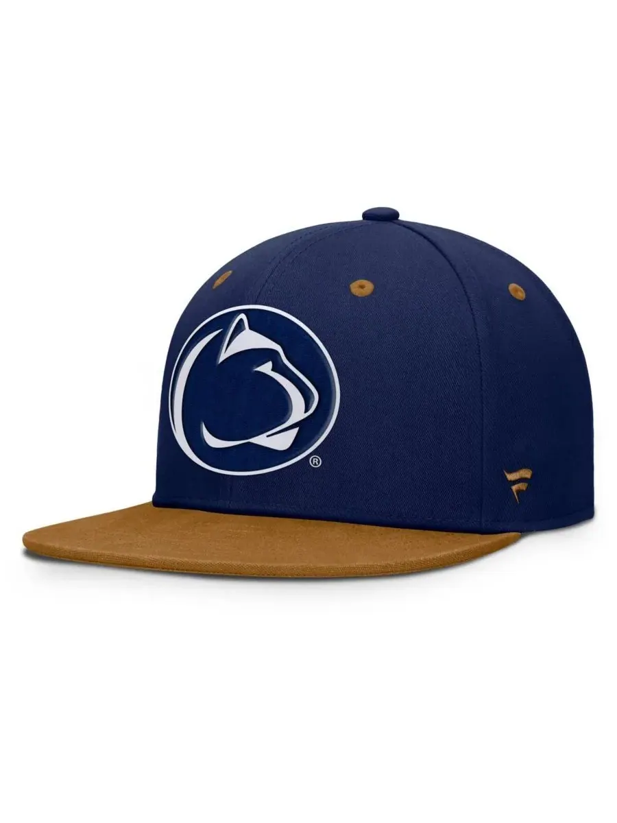 Fanatics Мужская кепка Penn State Nittany Lions NoBo темно-синего/коричневого цвета — изображение 1 из 4