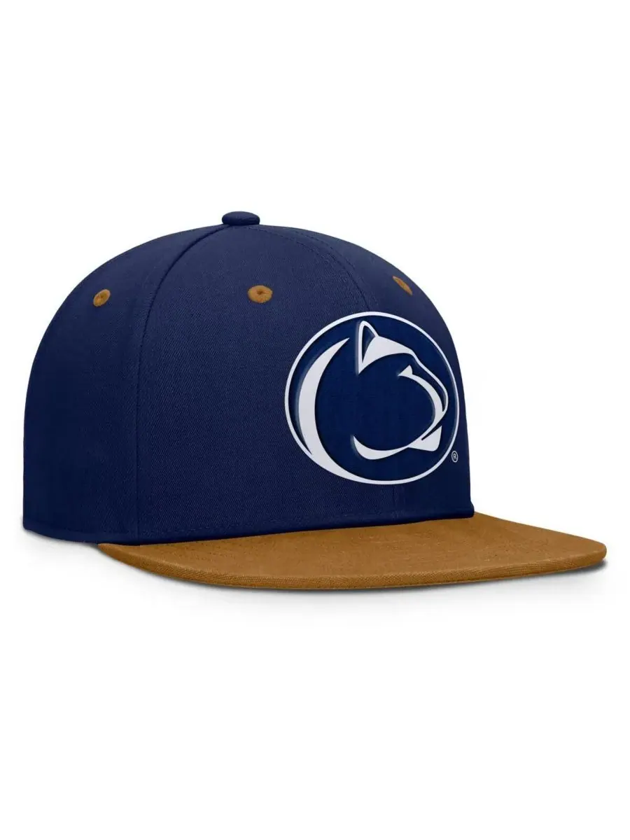 Fanatics Мужская кепка Penn State Nittany Lions NoBo темно-синего/коричневого цвета — изображение 3 из 4