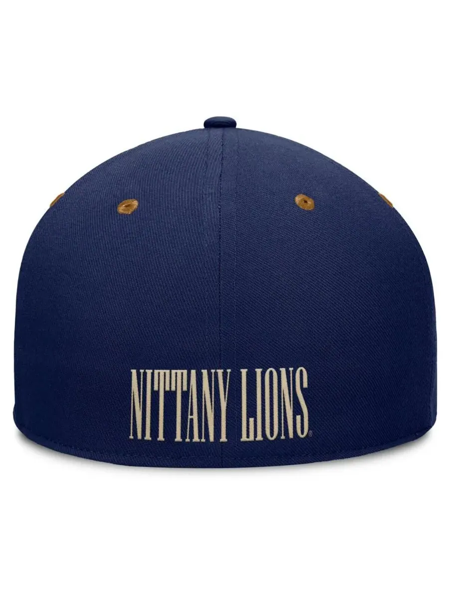 Fanatics Мужская кепка Penn State Nittany Lions NoBo темно-синего/коричневого цвета — изображение 4 из 4
