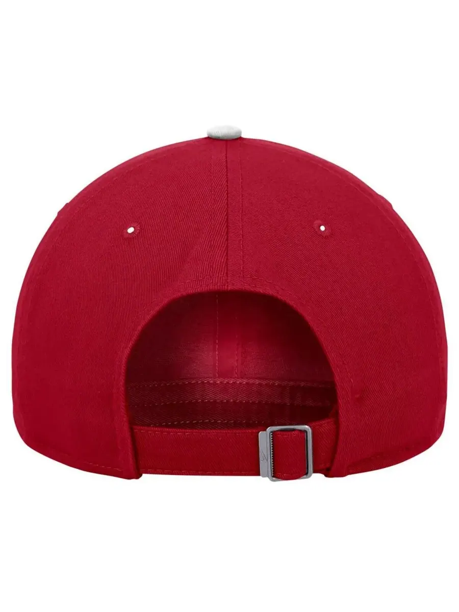 Мужская регулируемая кепка Cardinal Arkansas Razorbacks Color Block Club Nike — изображение 2 из 2, красный