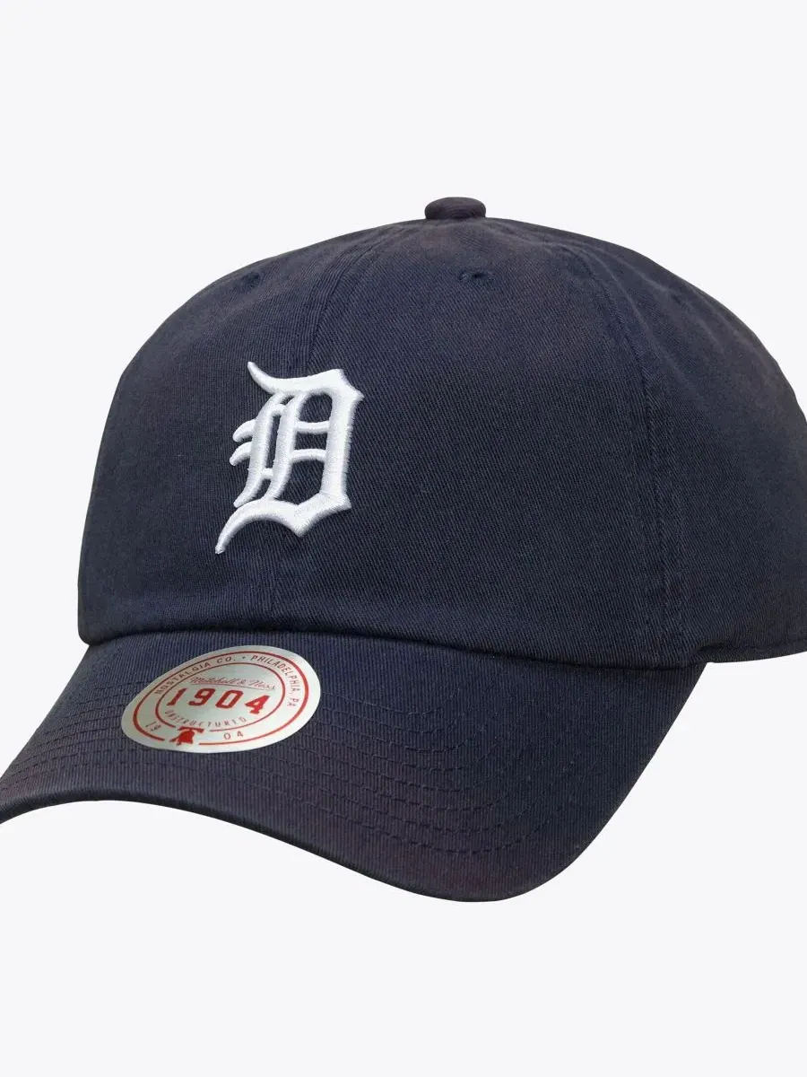 Кепка с вышивкой Detroit Tigers 1904 Mitchell & Ness — изображение 1 из 3, темно-синий