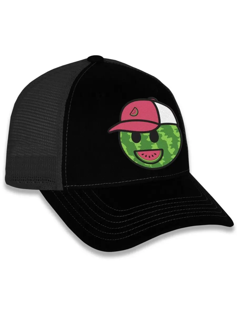 Trackhouse Racing Team Collection Мужская регулируемая кепка Black Ross Chastain Melon Man — изображение 3 из 5, черный