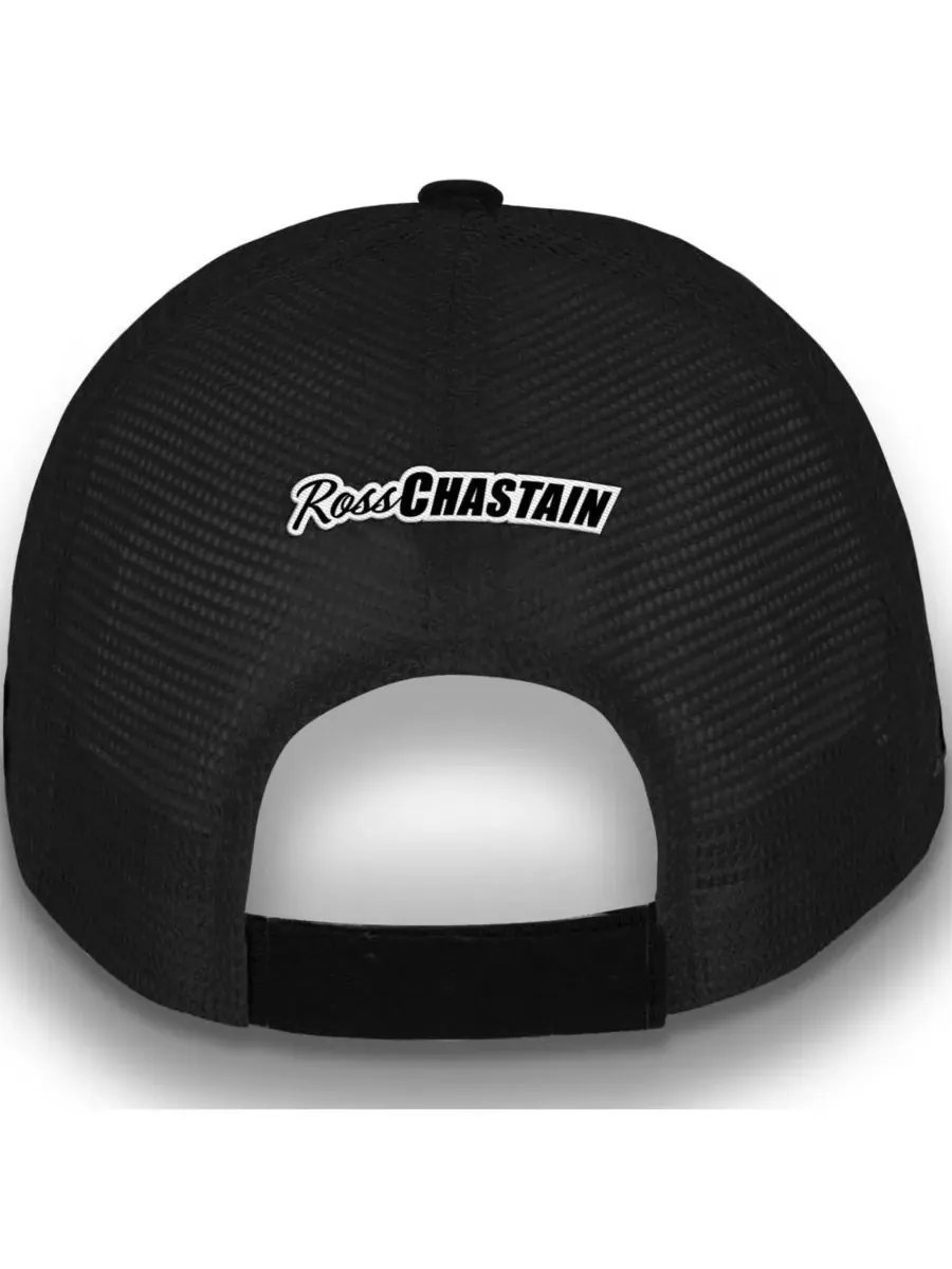 Trackhouse Racing Team Collection Мужская регулируемая кепка Black Ross Chastain Melon Man — изображение 4 из 5, черный