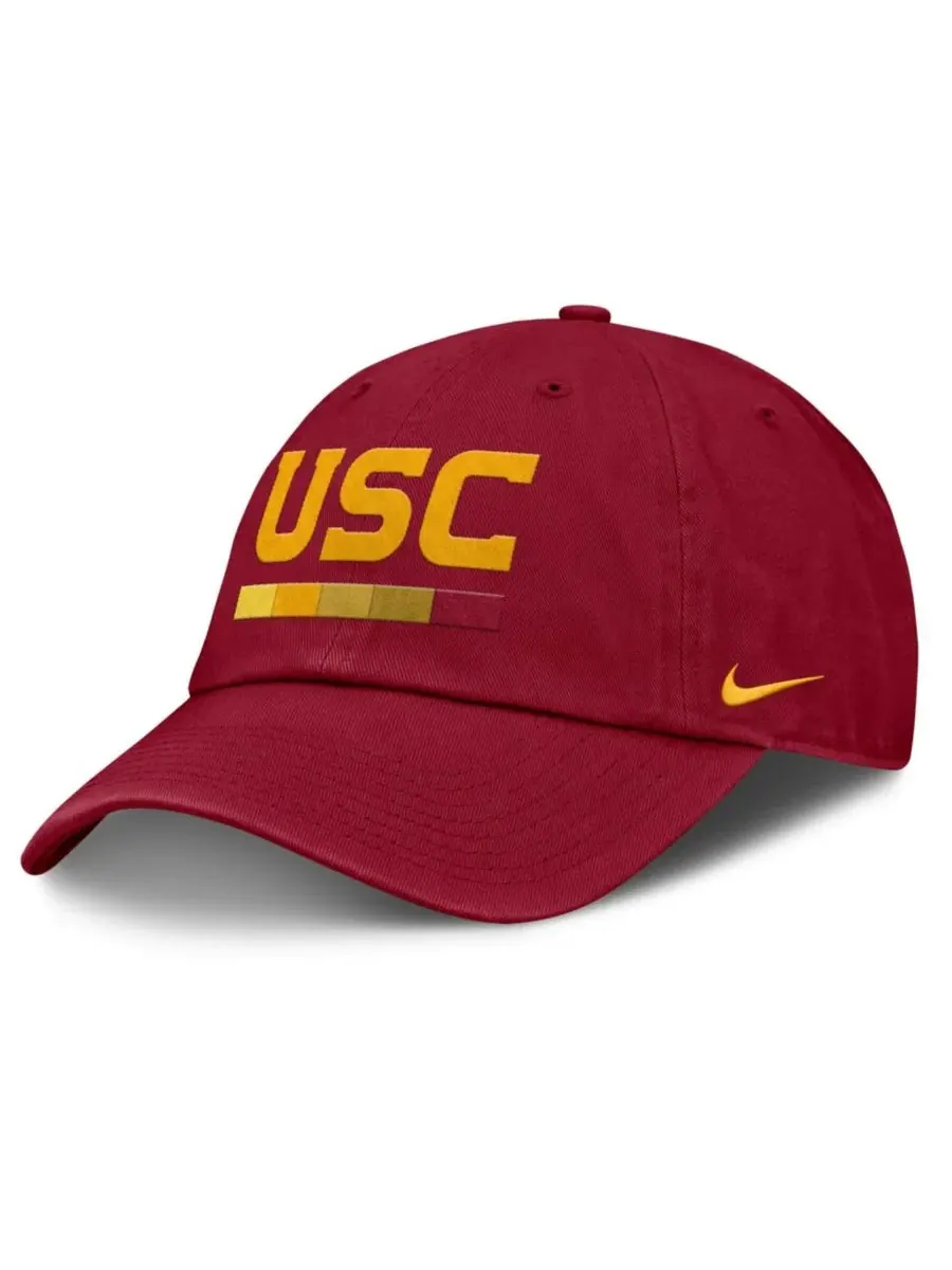 Бейсболка Nike Club Campus с вышивкой USC Trojans — изображение 1 из 4, красный