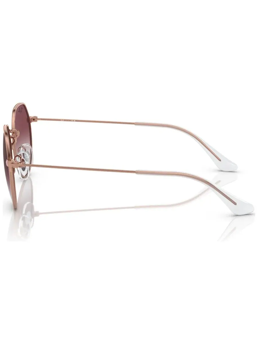 Детские солнцезащитные очки, RJ9565 (для детей 11-13 лет) Ray-Ban Jr — изображение 3 из 6, розовый золотистый