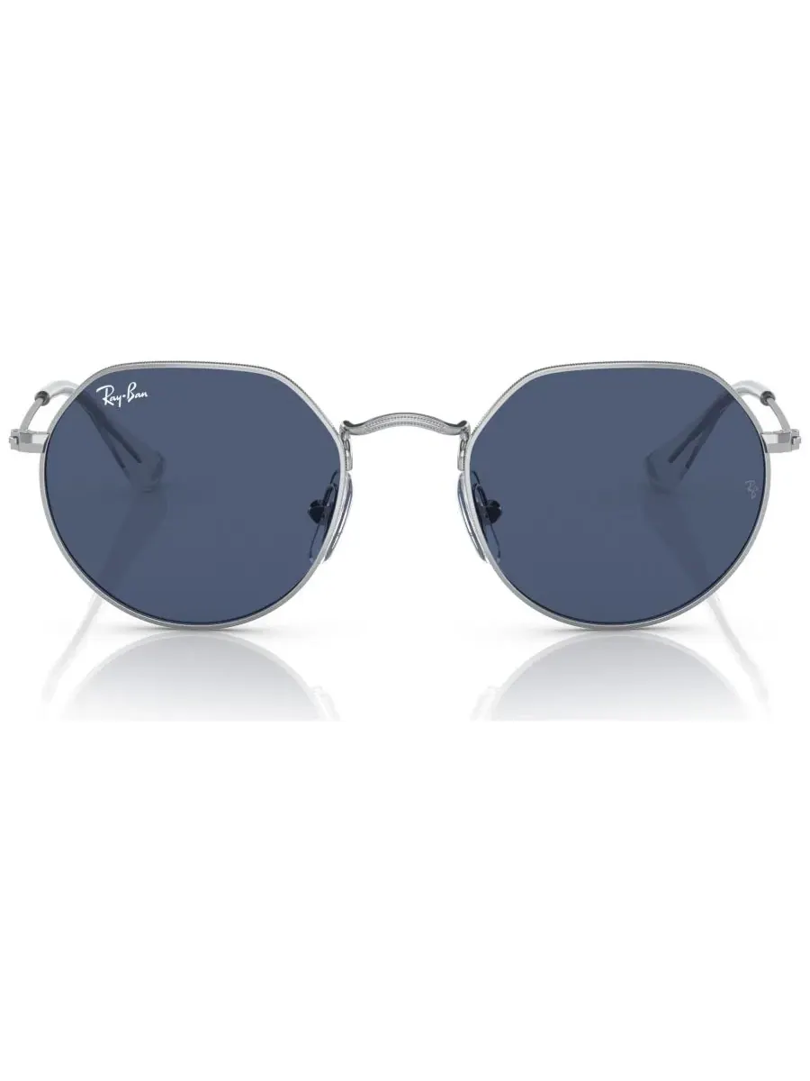 Детские солнцезащитные очки, RJ9565 (для детей 11-13 лет) Ray-Ban Jr, серебро-tone — изображение 2 из 6, серебристый