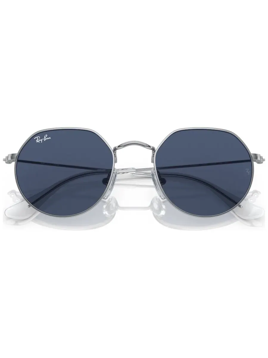 Детские солнцезащитные очки, RJ9565 (для детей 11-13 лет) Ray-Ban Jr, серебро-tone — изображение 5 из 6, серебристый