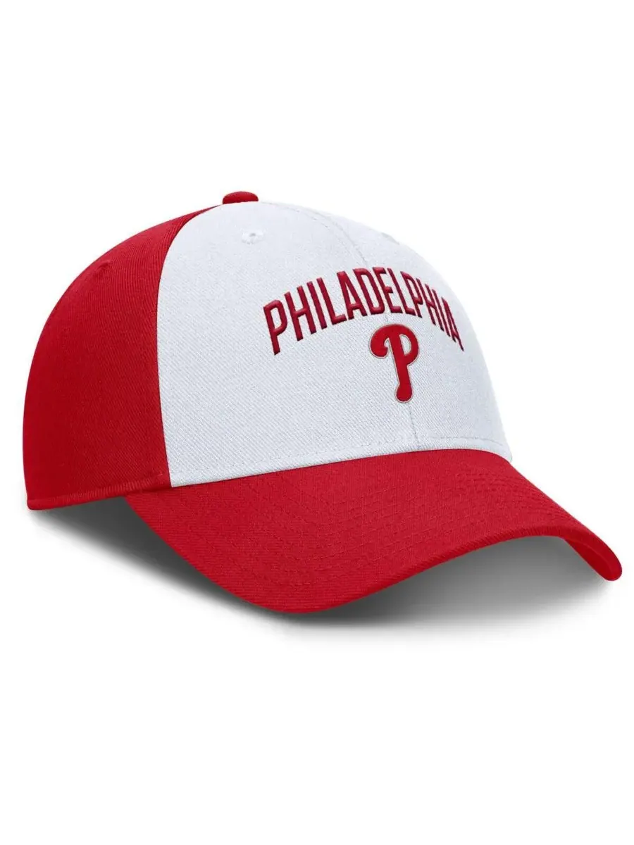 Nike Мужская бело-красная кепка Philadelphia Phillies Club Performance с регулируемым размером — изображение 4 из 4