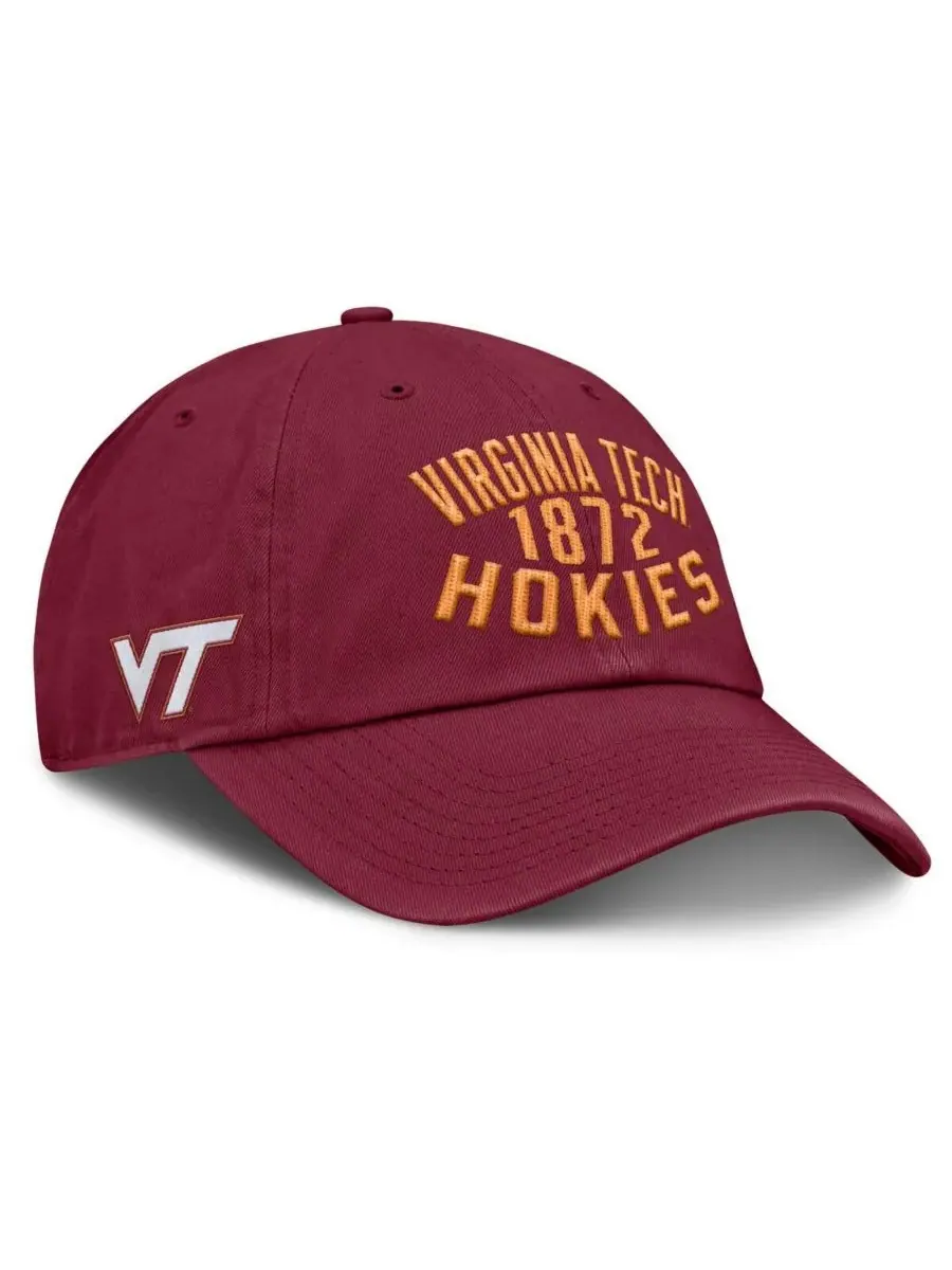 Fanatics Мужская регулируемая кепка Virginia Tech Hokies Archer бордового цвета — изображение 1 из 4, коричневый