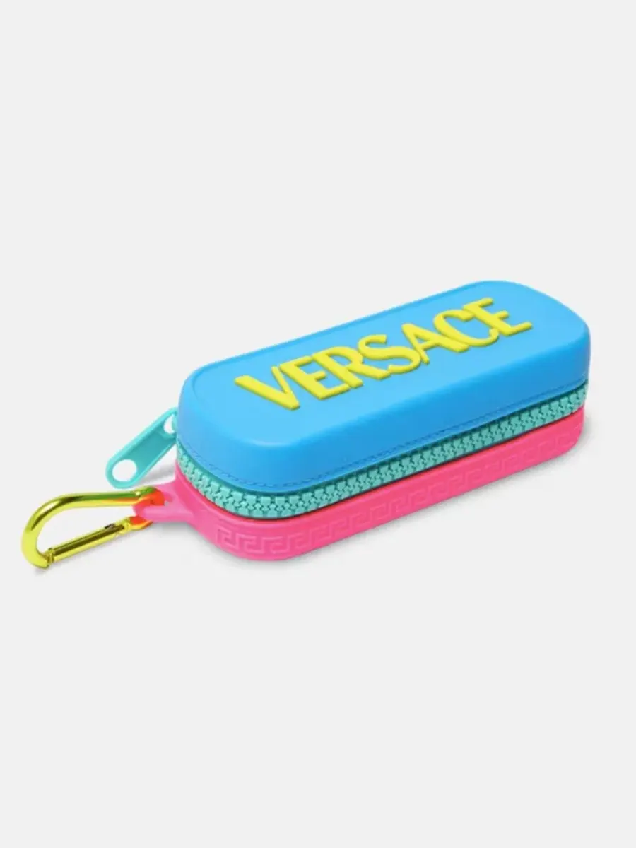 Детские солнцезащитные очки Biggie, VK4429U (для детей 7-10 лет) Versace — изображение 6 из 7, красный