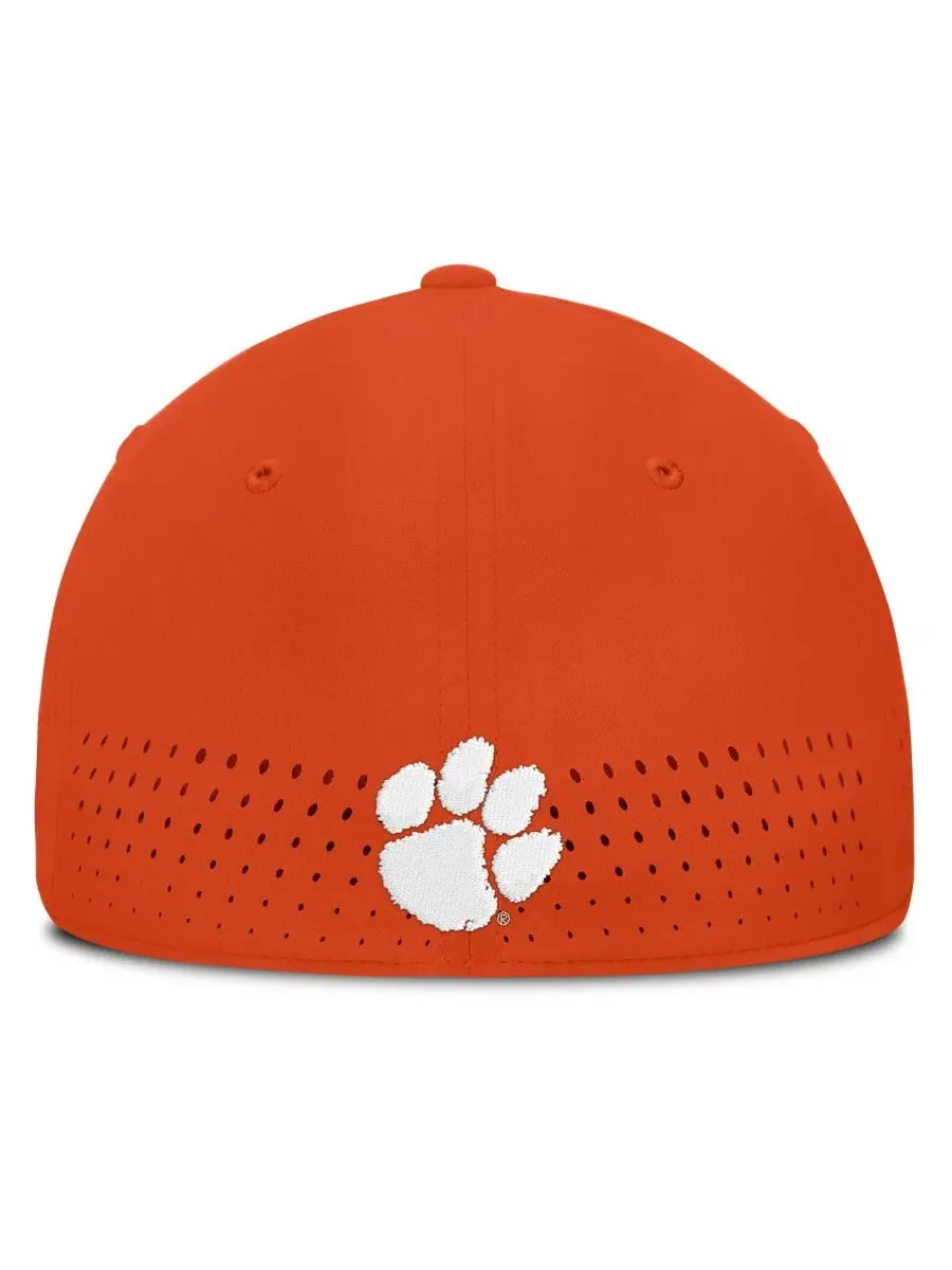 Бейсболка Nike Clemson Tigers Gameday Aerobill Swooshflex Dri-FIT — изображение 4 из 5, оранжевый